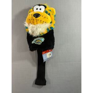 Jacksonville Jaguars Mascot Golf Club Headcover Jaxson NFL Licensed Plush Driver